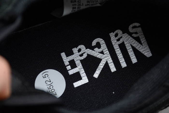 NIKE LD WAFFLE SACAI BLACK NYLON BV0073-002