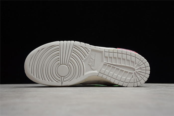 OFW X NIKE DUNK LOW “lot 07 OF 50” DM1602-108