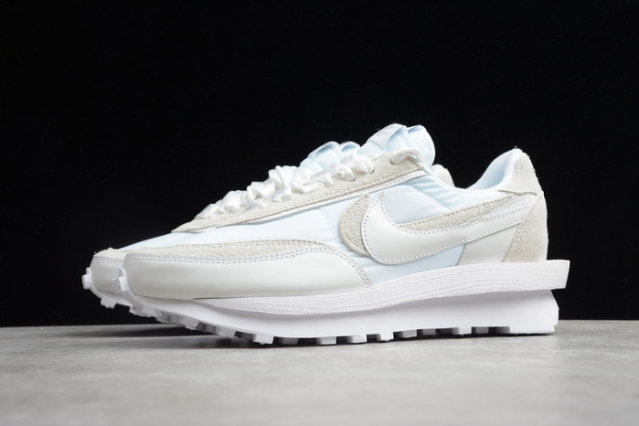 NIKE LD WAFFLE SACAI WHITE NYLON BV0073-101
