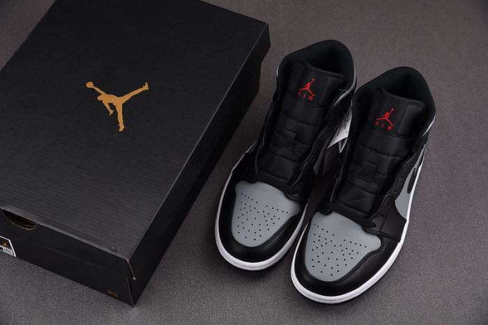 Air Jordan 1 Mid Shadow Red 554724-096