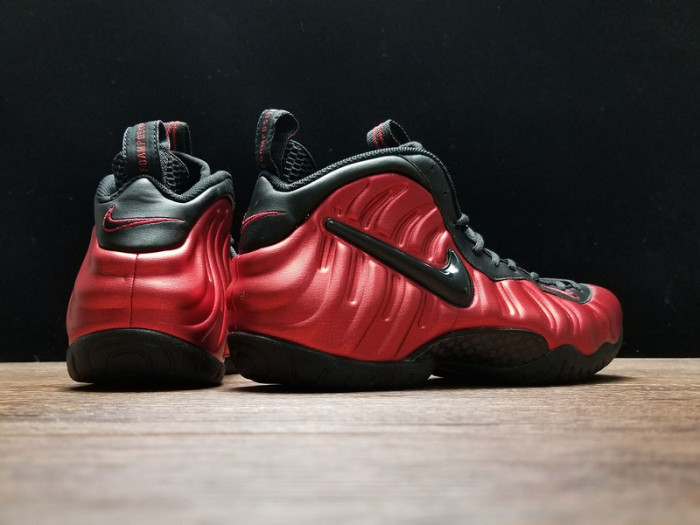 NIKE AIR FOAMPOSITE PRO "UNIVERSTY RED" MENS 624041-604