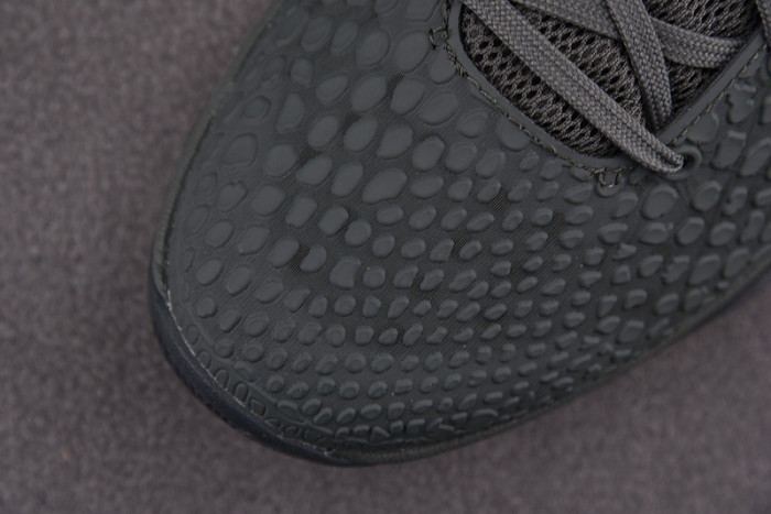 Nike Kobe 6 Black Mamba Collection Fade to Black  869457-007