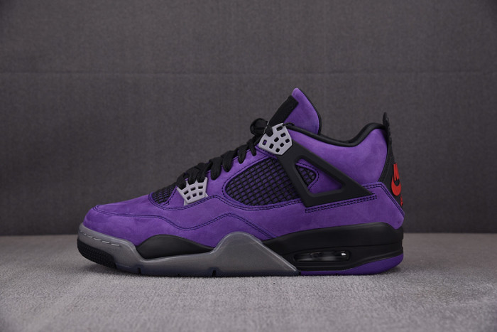 Travis Scott x Air Jordan 4 Retro Purple  AJ4-766296