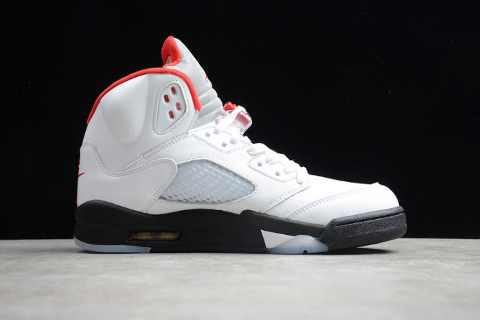 JORDAN 5 RETRO FIRE RED SILVER TONGUE (2020) - DA1911-102