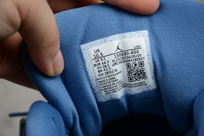 air JORDAN 12 RETRO STONE BLUE - 130690-404