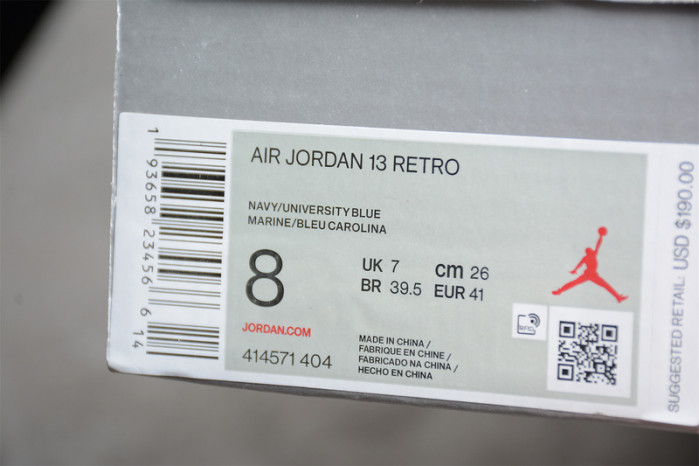 AIR JORDAN 13 RETRO "FLINT" (2020) - 414571-404