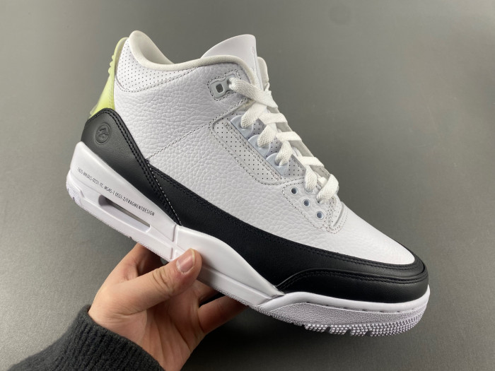 FRAGMENT AIR JORDAN 3 WHITE BLACK DA3595-100