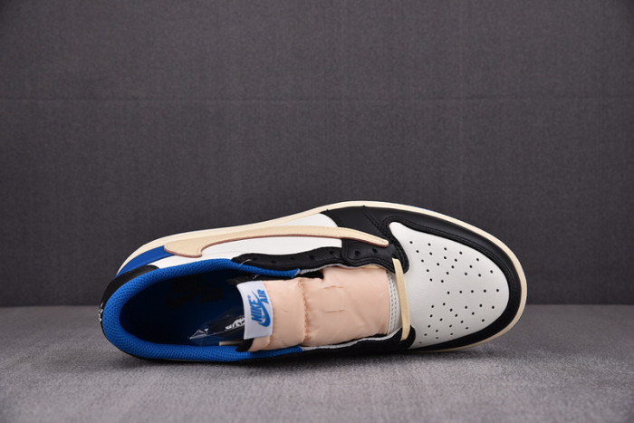 TRAVIS SCOTT X FRAGMENT X AIR JORDAN 1 LOW OG DM7866-140