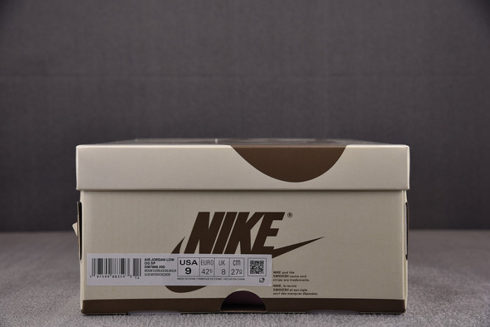 Travis Scott x Air Jordan 1 Low OG “Medium Olive” DM7866-200