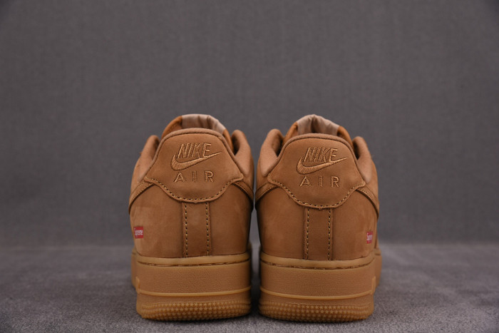 S*p reme x nike air force 1 low sp wheat*dn1555-200