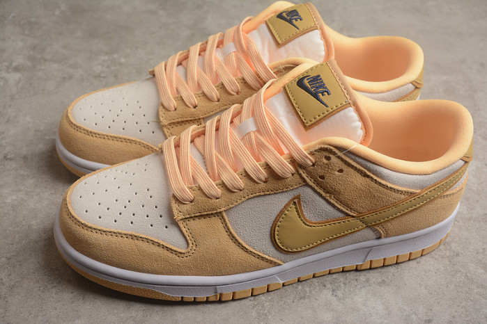 Nike Dunk Low Celestial Gold Suede (Women