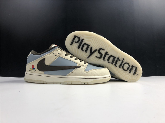 TRAVIS SCOTT X PLAYSTATION X NK SB DUNK LOW  CU1726-800