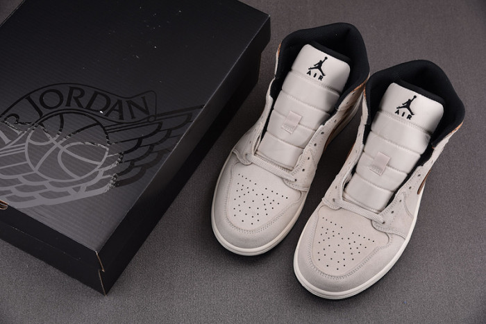 Air Jordan 1 Mid "Brown Elephant" DZ4129-102