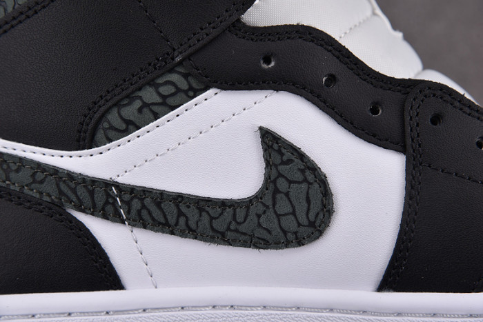 Air Jordan 1 Mid “Panda Elephant”FB9911-001