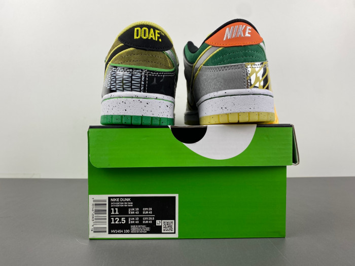 Nike Dunk Low What the Duck Away University of Oregon PE  HV1454-100