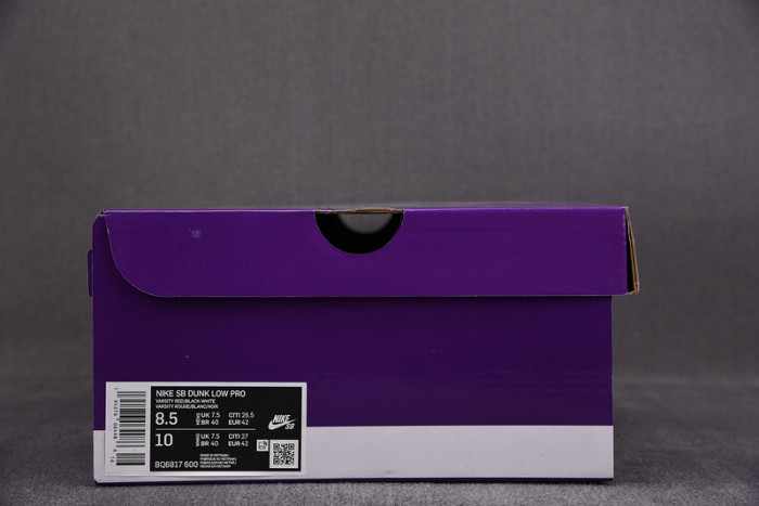 NIKE SB DUNK LOW J-PACK CHICAGO - BQ6817-600