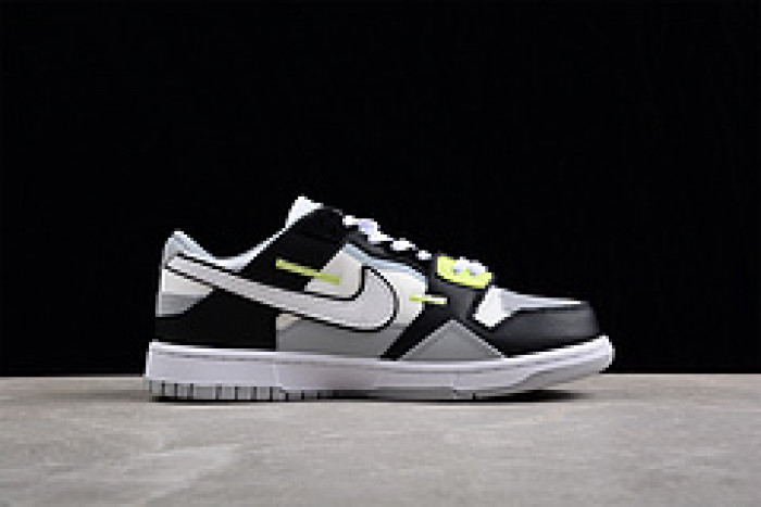 Nike Dunk Low Scrap Wolf Grey Light Lemon Twist DC9723-001